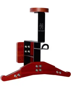 OneTigris Gear Wall Mount, Motorcycle Helmet Holder Stand Jacket Hanger  Organiser Hanging  for Football, Cycling, Skiing Gear Organizing, Police Gear Rack