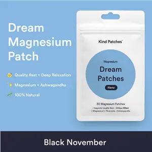 Kind Patches, Dream Patches Nano, 30 Magnesium & Ashwagandha Patches, Support Quality Rest, 8 Hour Effect, Magnesium L-Threonate, Ashwagandha, Nano Kind Patches, Dream Patches Nano, 30 Magnesium & Ashwagandha Patches, Support Quality Rest, 8 Hour Effect, Magnesium L-Threonate, Ashwagandha, Nano