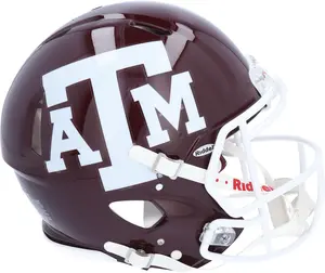 Texas A&M Aggies Riddell Maroon Speed Authentic Helmet