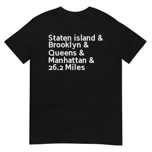 NYC Marathon Apparel Staten Island Brooklyn Queens Manhattan 26.2 Miles Official Running Gear