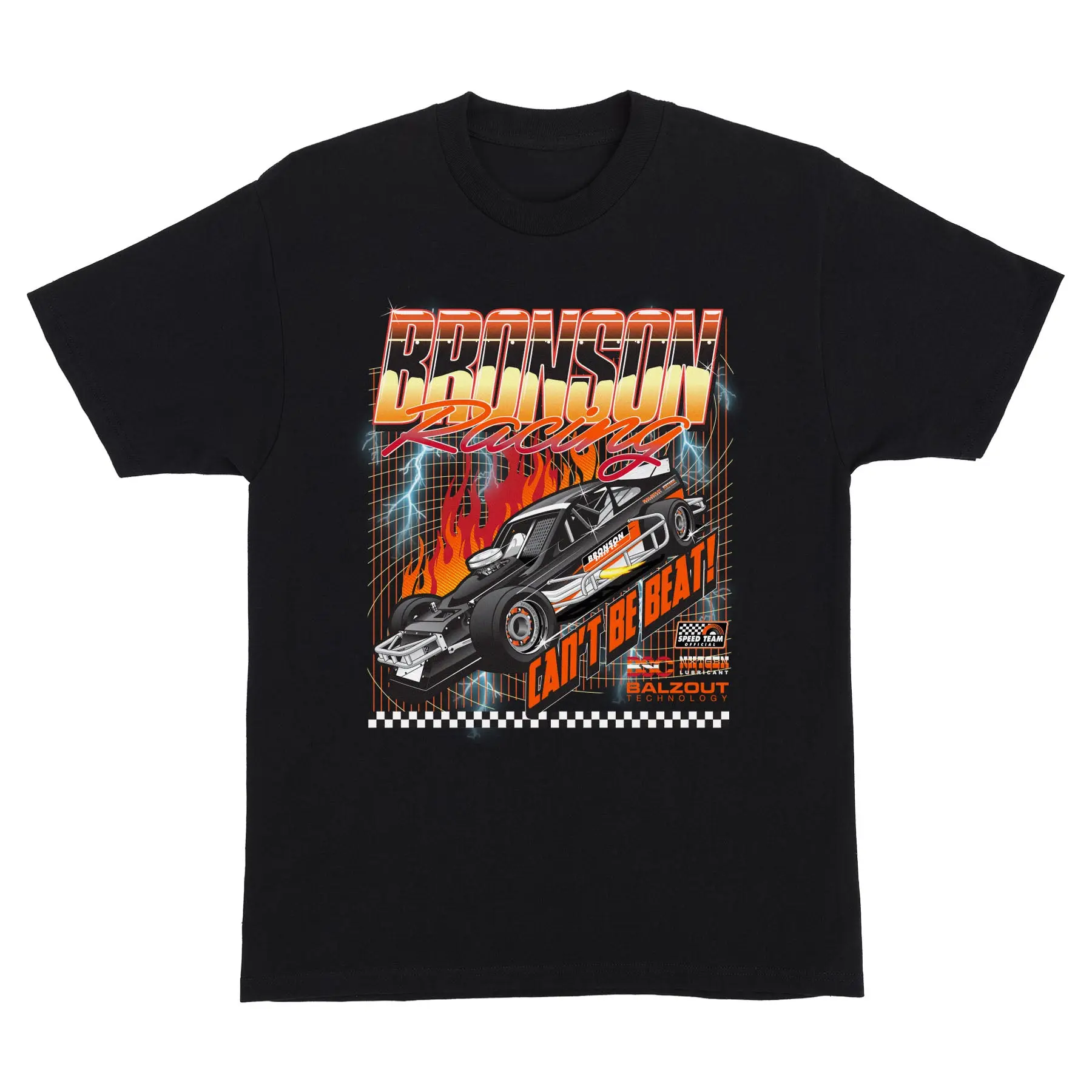 Racing Raw Mens Bronson T-Shirt