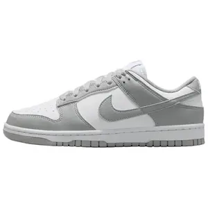 Women's Nike Dunk Low Next Nature Low-Top Everyday Sneakers - Comfortable Thin Sole, Slip-Resistant Footwear Sneakers, Official House White Maison Mihara Shoes, Everyday Sneaker