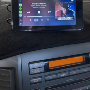 【PASLDA】Portable Wireless Carplay Car Stereo, 7" HD Touchscreen for Car with Apple CarPlay & Android Auto with Backup Camera/Mirror Link/Voice Control/Bluetooth/GPS/AUX for All Vehicles