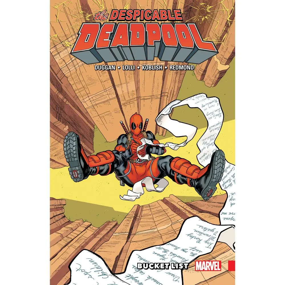 USED Book - Despicable Deadpool Vol. 2: Bucket List by Duggan, Gerry (Paperback) - english