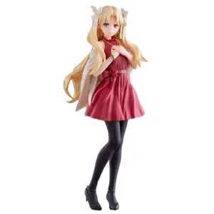 L4ncer Ereshk1g4l F4TE 0RDER 4RC4DE Home Decoration Figure in Red Dress and Black Tights