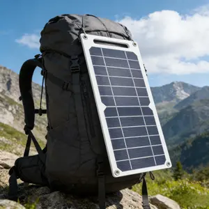 35w Sunpower Portable High Efficiency Solar Panel with 5v USB Charger, Safe and Stable Charging for Power Banks and Phones, Ideal for Camping and Rvs