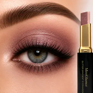 MooGlamor Glitter Dual Color Eyeshadow Stick Long Lasting Natural Makeup Transferproof Waterproof Matte Highlighter Glossy EyeShadow Pens Daily Cosmetic DealsForYouDays