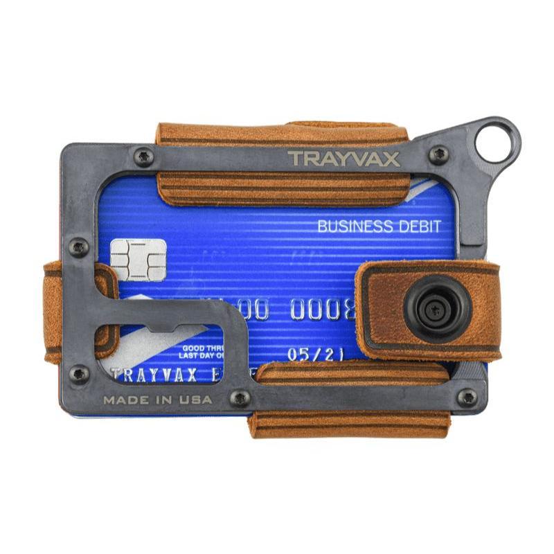 Contour Wallet - Black Tobacco Brown