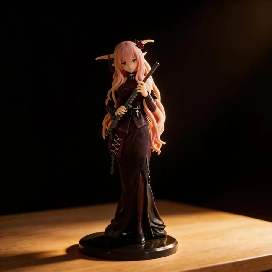 Arknights Shining Figure - 19cm PVC/ABS Plastic Anime Art Toy Statue, Exquisitely Crafted Collectible, Tabletop Desk Display Great for Home Decoration for Fans