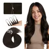 GOO GOO Micro Link Pro FeathDual Tip Hair Extensions Remy Human Hair, Invisible Loop Hair Extensions Straight Hair for Natural Look & Volume Summer Hair Reuseable  Miracle Knots Human Hair #sohochic #TikTokShopFallDealsForYou