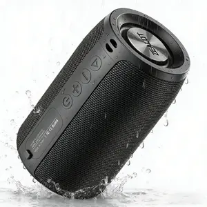 ZEALOT Compact Lightweight Speaker, IPX5 Waterproof, 10W Hi-Fi Sound & Deep Bass, Long Playtime with TF/USB/AUX Modes, Perfect for Camping Hiking Cycling, Bluetooth-compatible Speaker for Home Office Travel Gifts.