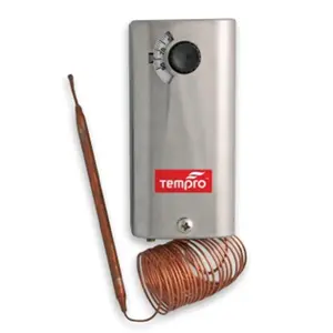 Tempro TP514 Line Voltage -30 To 90 Degree F 60 in. SPST Thermostat