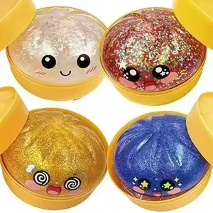 Realistic Bun Stress Relief Toy - Soft Silicone Toy, Suitable for Adults, Fun Desktop Prank Gift, Suitable for Men