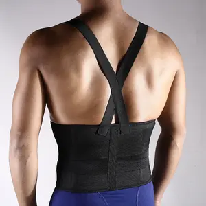 Waist Trainer with Adjustable Shoulder Straps for Men Waist Cincher Belt with Hook and Loop Fastener Waist Girdles for Work