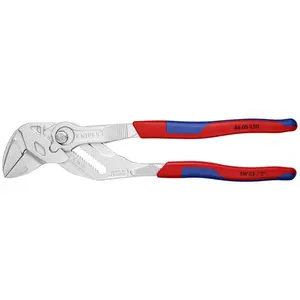 KNIPEX 10" Pliers Wrench, Ergonomic Grip