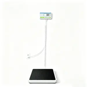 Digital Body Weight Floor Scale Medical Grade, 300kg/660lbs Heavy Duty High Capacity Weight Scale, Easy Read Digital Display with High Accuracy, 3 Measuring Units KG LB OZ, Home Hospital Clinic Portable Weighing Device, Weight Loss Daily Monitoring,