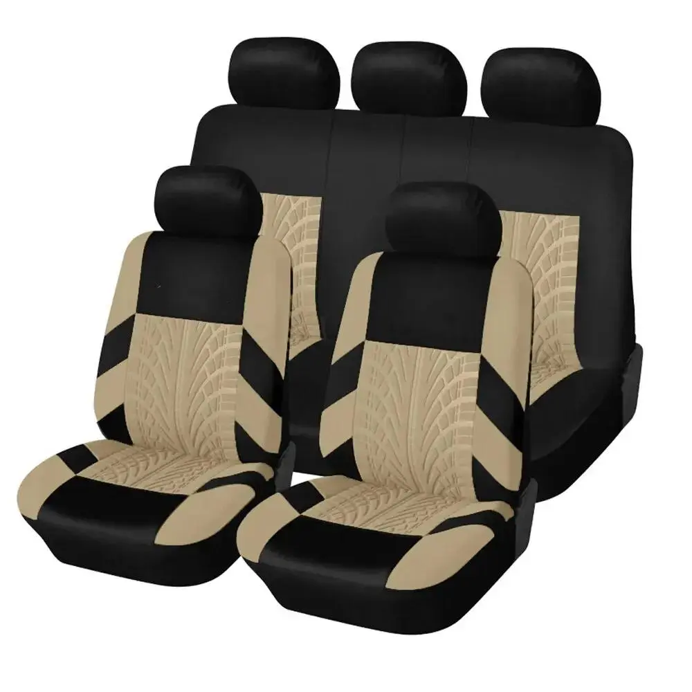 Universal Car Seat Cover Set, 5-Seater Car Seat Protector, All-Season Car Seat Protective Cover, Car Seat Cushion, SUV Seat Covers, Car Interior Accessories for SUV, Sedan, Truck, Automotive Seat Covers, Seat Covers for Trucks