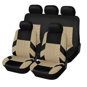 Universal Car Seat Cover Set, 5-Seater Car Seat Protector, All-Season Car Seat Protective Cover, Car Seat Cushion, Car Interior Accessories for SUV, Sedan, Truck