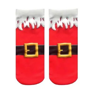 Women's Santa Boots Ankle Socks for Festive Season - Womenswear, Fits