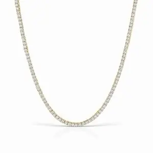 3MM NANO CLASSIC TENNIS NECKLACE