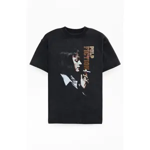 PacSun Men's Pulp Fiction Mia Smokes T-Shirt - Multicolor