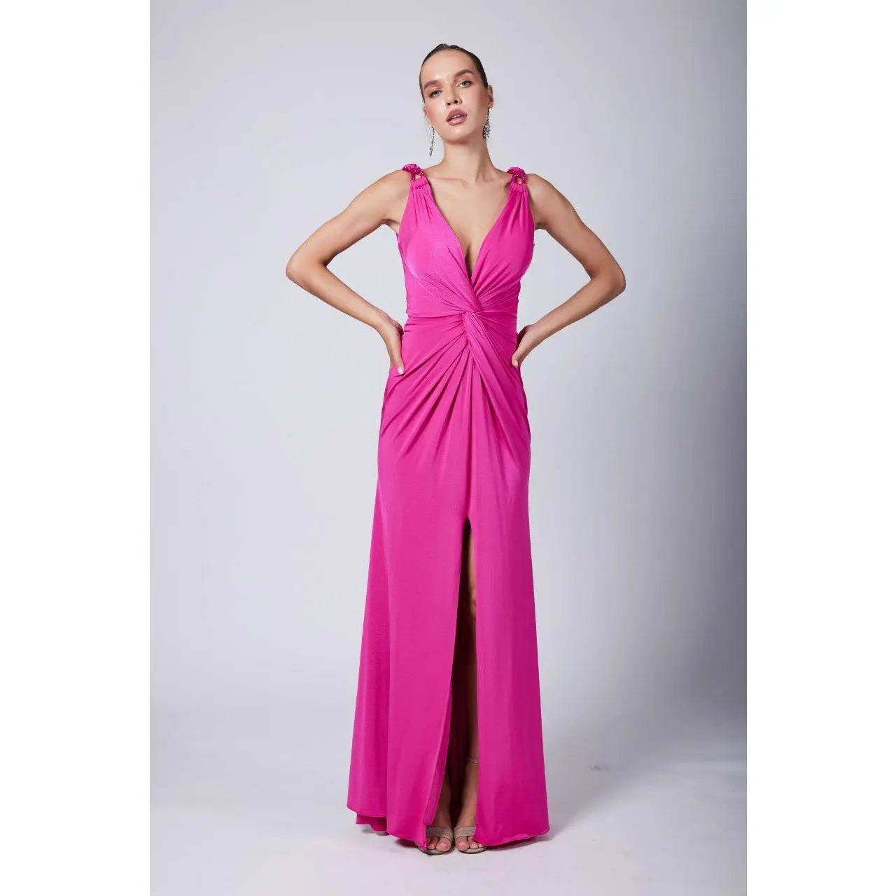 Sally Fuchsia Dress