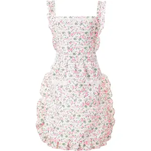 Funny Aprons for Women with Pockets, Kitchen Cooking Grilling Bbq Cute Chef Apron, Mothers Day Birthday Gifts for Women