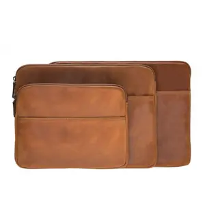 Luxury Genuine Leather Tablet &amp; Notebook Sleeve – Elegance Meets Protection