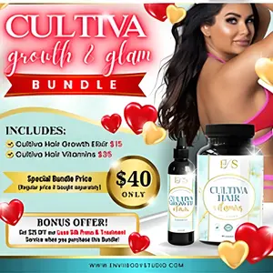 Cultiva Growth & Glam Hair Care Set Conditioner Haircare