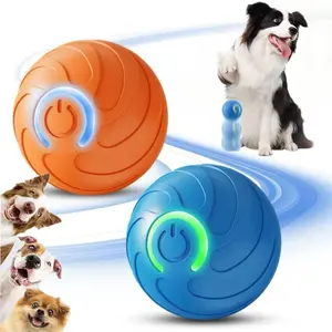 Pet Electric Toy, Smart Bounce Ball, Interactive Dog Ball, Durable Motion-Activated Auto Roll Toy, Suitable for Small/medium/large Dogs, USB Charging