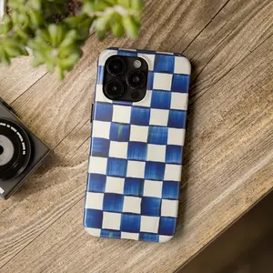 Mackenzie Childs Royal Check iPhone Case