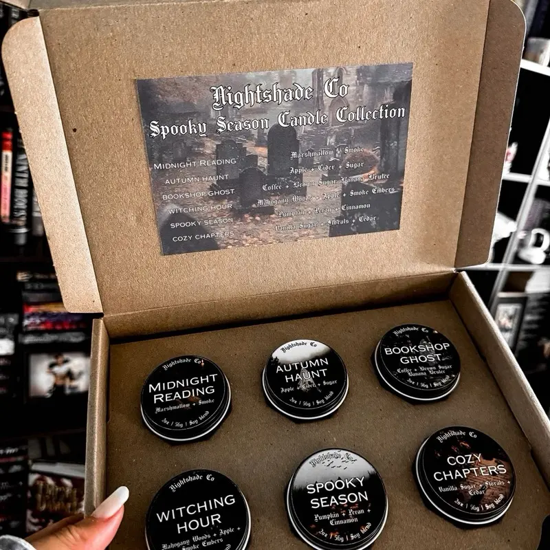 Spooky Season Sampler Box | Halloween | Autumn Scented Candles