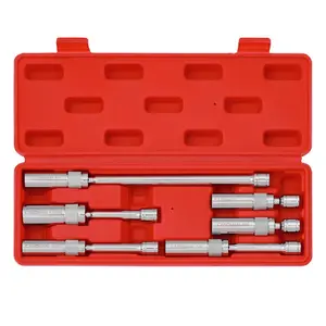6PCS 3/8 Inch Drive Magnetic Swivel Spark Plug Socket Set Thin Wall 12-Point CR-V with 9/16 5/8 13/16 14mm Sizes 4 6 11 Inch Lengths Socket Wrench Set TikTokShopBlackFriday