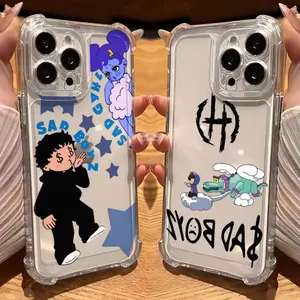J-Junior H Sad Girlz Phone Case For iPhone 17 16 15 14 13 12 11 Mini Pro Max Air X XR XSMAX Anti Fall Matte Back Cover