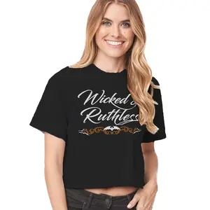 Women's Wicked & Ruthless - Crop Top