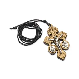 Pardon Crucifix in Olive Wood 2 inches