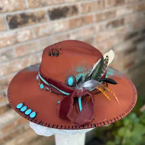 Custom rancher hat