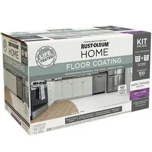 Rust-Oleum 100806 Home Floor Coating Kit, White