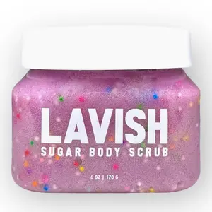 Organic Birthday Cake Body Scrub for Smooth Skin
