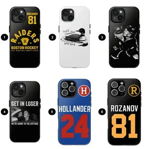 V2 Heated Rivalry Phone Case, Hollander Phone Case Featuring, Rozanov Protective Accessory, Sports Romance Hockey TV Series Phone Case