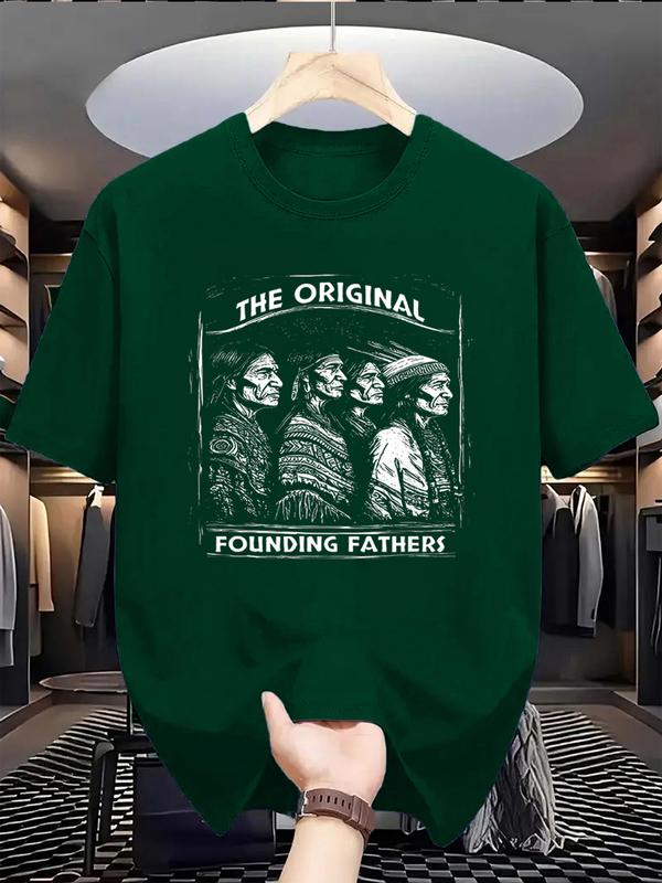 Y2K Vibe Men’s Cotton T-shirt |   Fun Graphic Print Daily Wear Essential