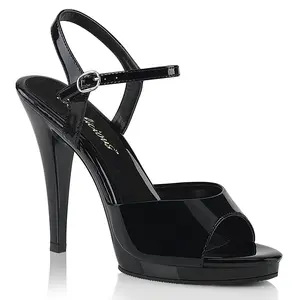 4 Inch Heel FLAIR-409 Black Pat