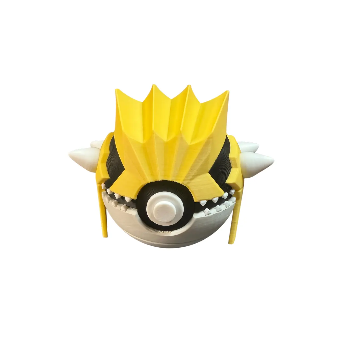 Shiny Groudon Poke Ball - Inspired 3D Printed Collectible