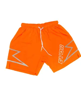 "Citrus Orange" Volt Reflective Shorts