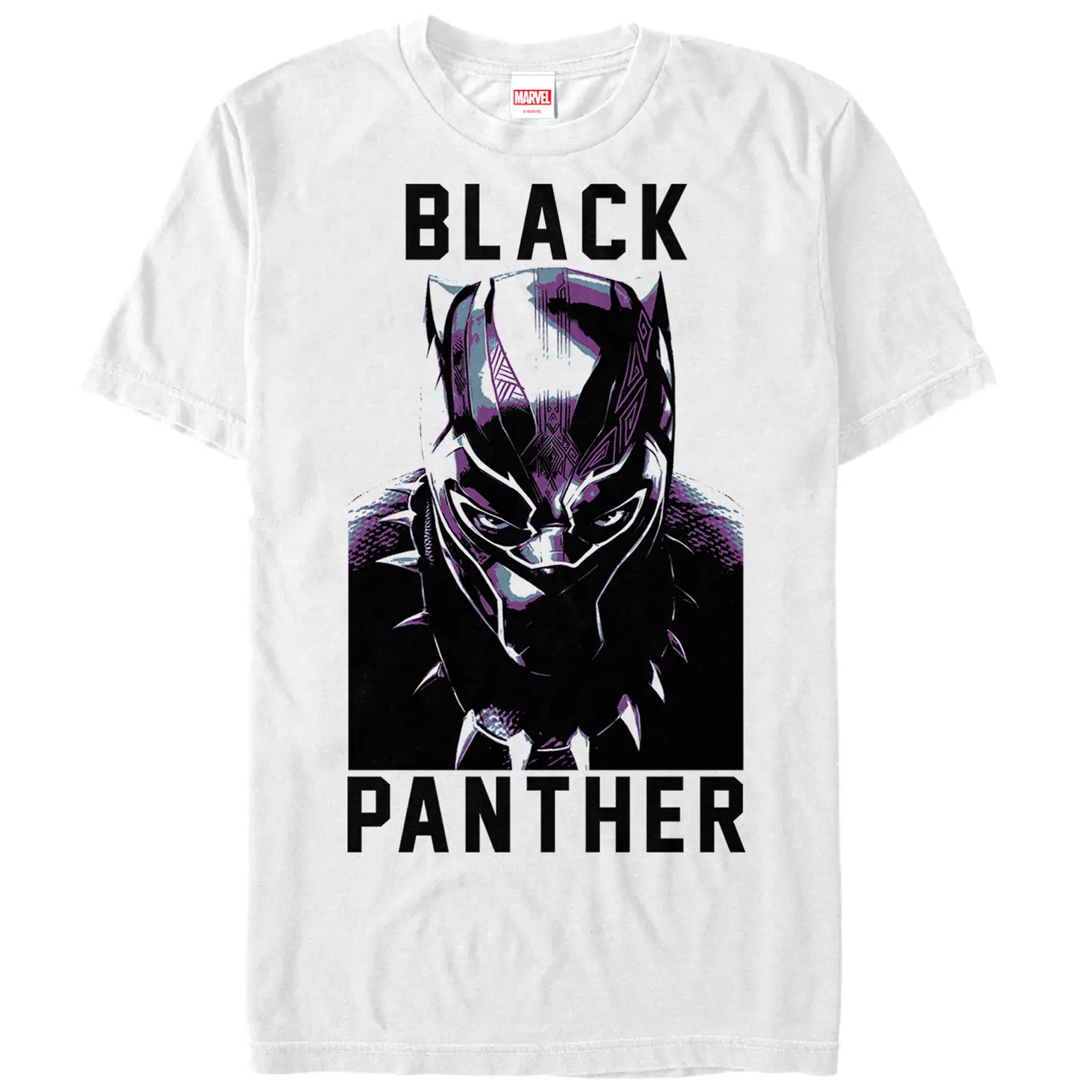 Men's Marvel Black Panther 2018 Portrait T-Shirt