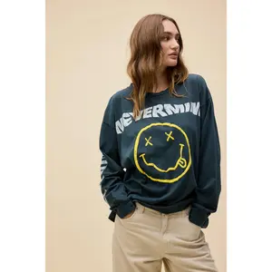 Nirvana Smiley Merch Tee