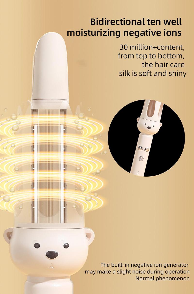 PretiHom Fully Automatic Electric Curling Stick 32mm LargeCurling Tool for Comfortable Hair Care PretiHom Fully Automatic Electric Curling Stick 32mm LargeCurling Tool for Comfortable Hair Care