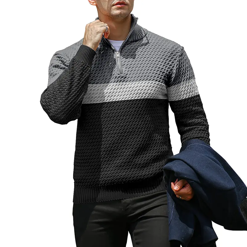 Dark Gray White Black