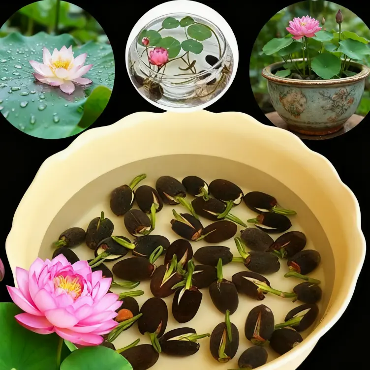 Pure Origin Products Mixed Color Bonsai Lotus Seeds - Water Lily Plant Seeds  for Ornamental Ponds and Home Planting Easy to grow summervibes - TikTok  Shop