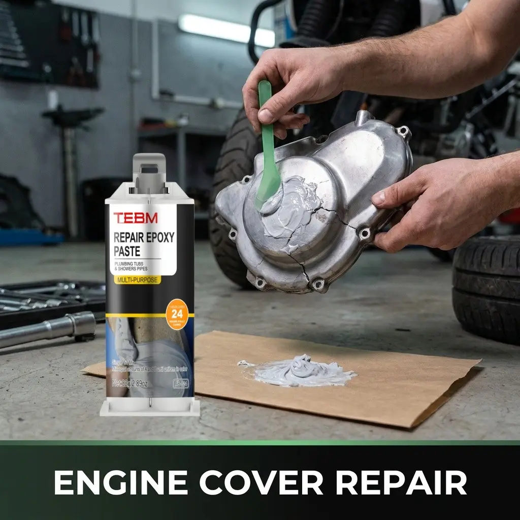 Epoxy Repair Paste High Temperature Fast Drying, Metal Pipe Engine Tile Concrete Floor Leak Sealant, Concrete Sealer, Specialized Repair Gel